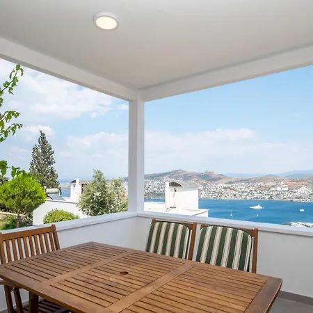 Triplex With Fantastic View In Bodrum * غوندوغان